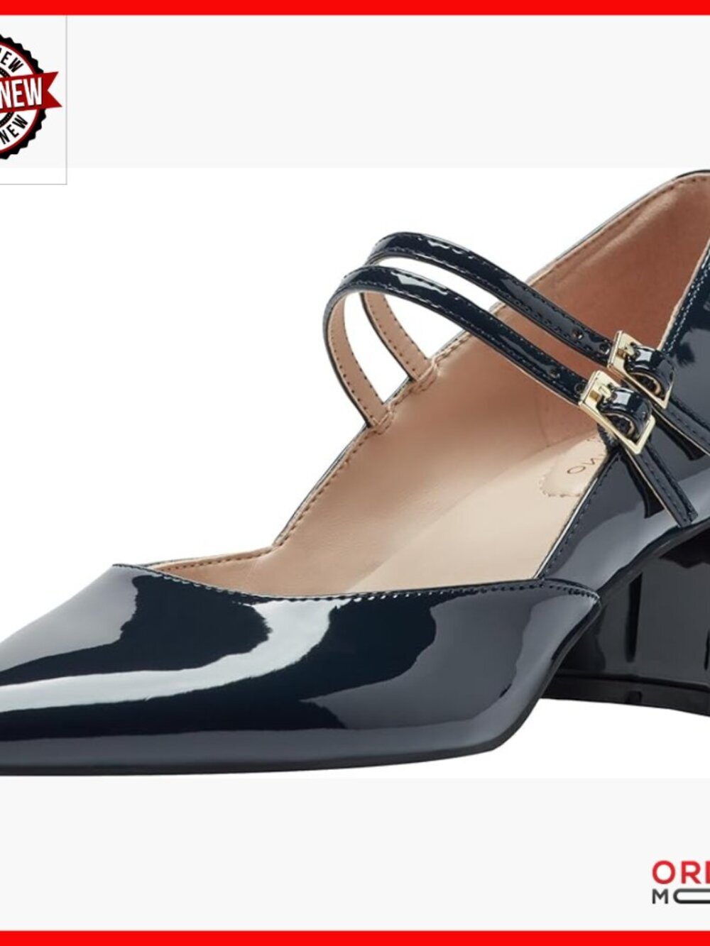 Pointy Toe Dress Pumps with Block Heel, Formal Evening Shoes